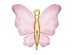 Foil Balloon Butterfly, 69x69 cm, pink