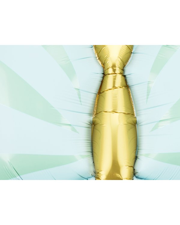 Foil Balloon Butterfly, 69x69 cm, mint