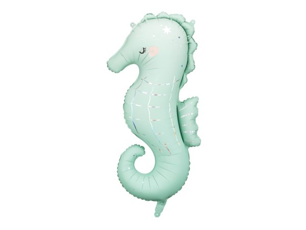 Foil Balloon Seahorse, 47x98 cm, mix