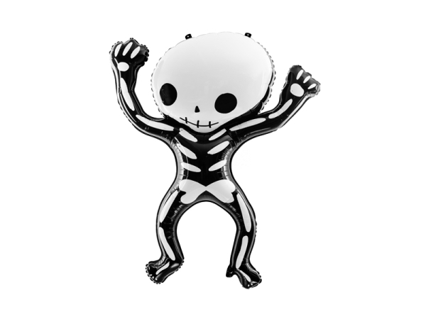 Foil balloon Skeleton, 84x100cm