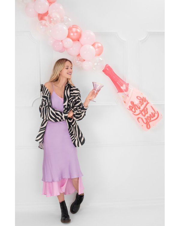 Foil balloons Botle, 38x97 cm, mix