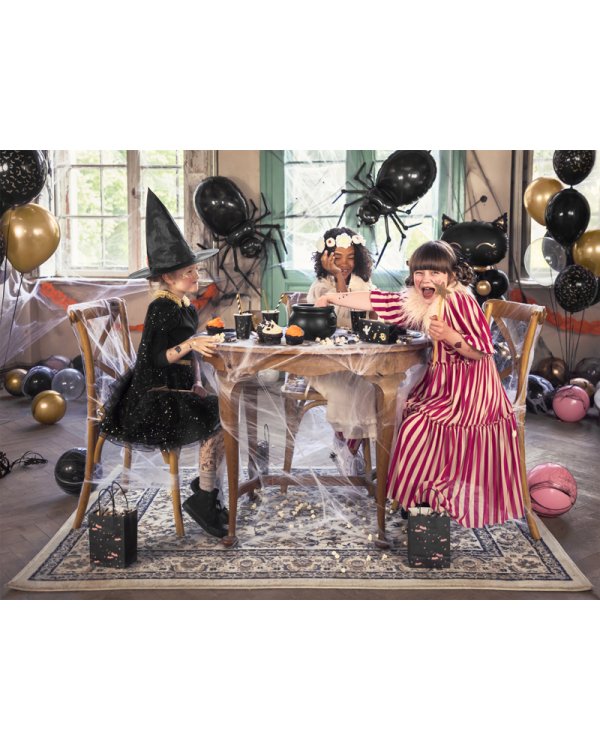 Foil Balloon Cat, 48x36cm, black