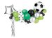 Balloon garland - Football, mix, 150x126cm
