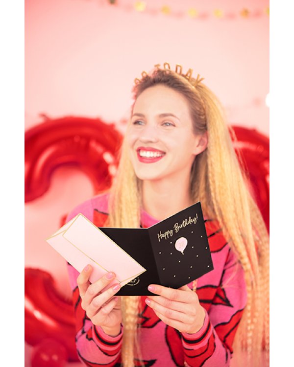 Card with enamel pin 30, 10.5x14.8cm