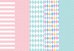 Wrapping paper, mix, 68.5x100cm (1 pkt / 50 pc.)