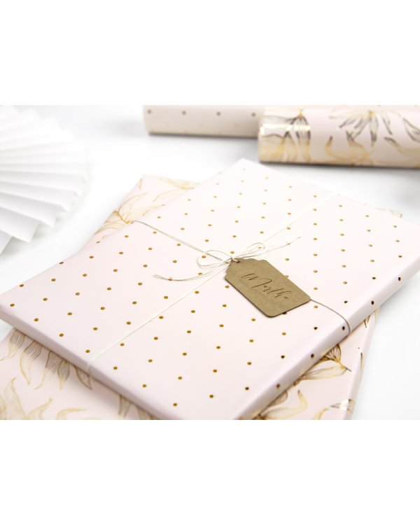 Wrapping paper pink, mix, 70x200cm (1 pkt / 2 pc.)