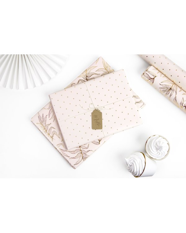 Wrapping paper pink, mix, 70x200cm (1 pkt / 2 pc.)