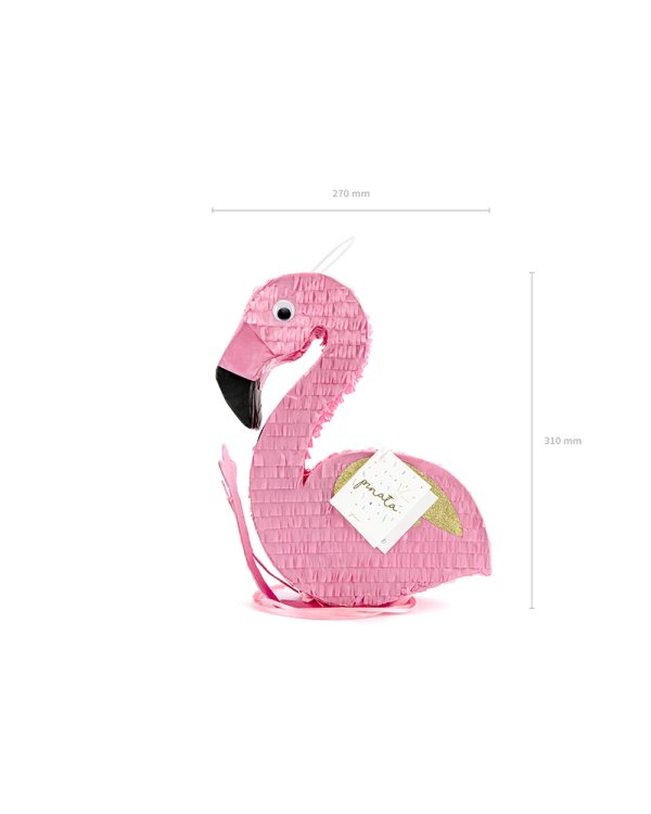 Pinata - Flamingo, 25x55x8cm