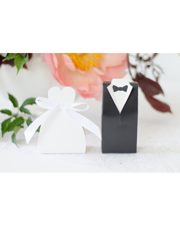Boxes Bride, white (1 pkt / 10 pc.)
