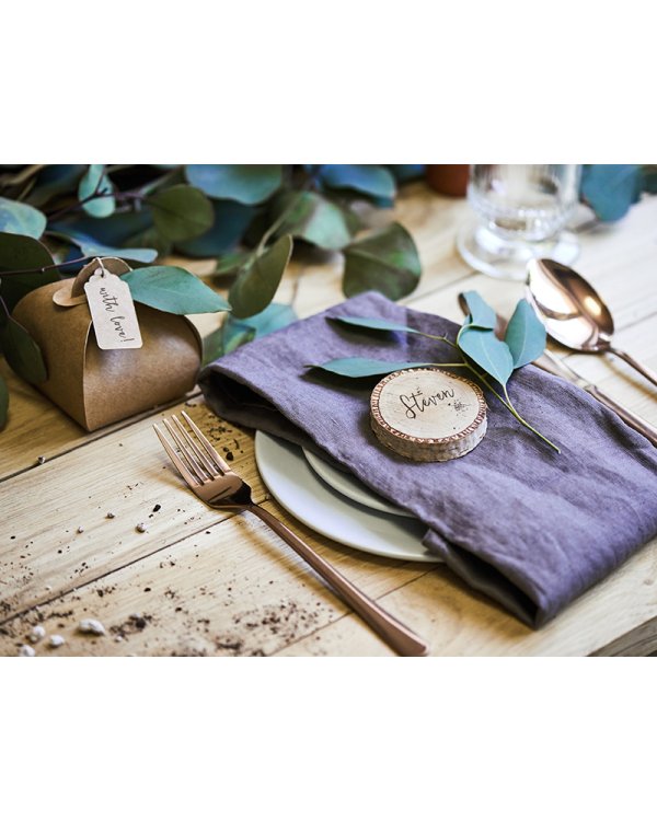 Boxes with tags, 6x6x5.5cm (1 pkt / 10 pc.)