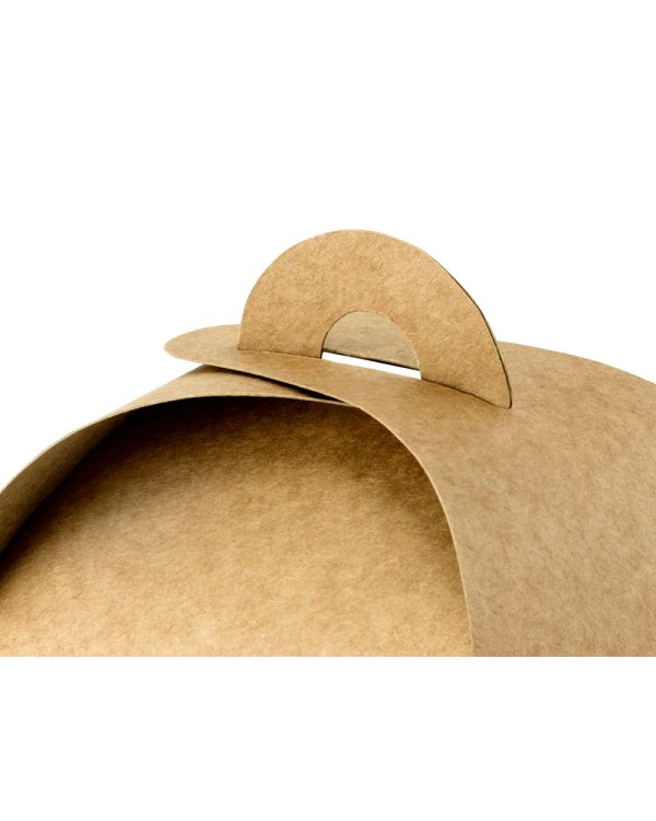 Boxes, kraft, 8.5x8.5x7cm (1 pkt / 10 pc.)