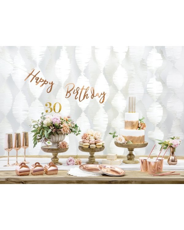 Boxes, rose gold, 6x6x5.5cm (1 pkt / 10 pc.)