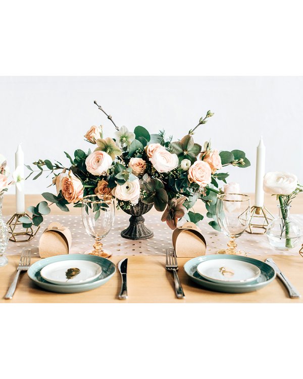 Boxes, kraft, 6x6x5.5cm (1 pkt / 10 pc.)