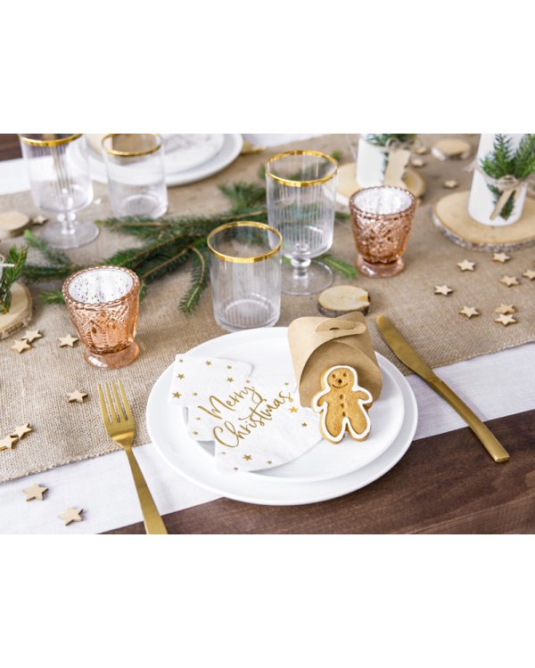 Boxes, kraft, 6x6x5.5cm (1 pkt / 10 pc.)