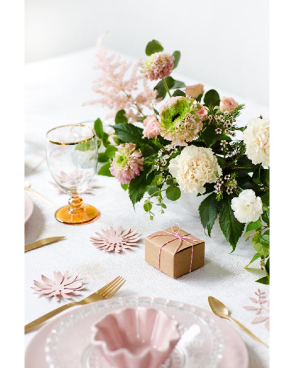 Boxes, kraft, 6x5.5x3.5cm (1 pkt / 10 pc.)