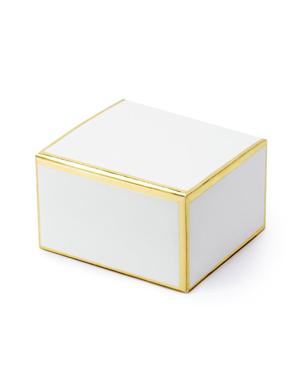 Boxes, white, 6x3.5x5.5cm (1 pkt / 10 pc.)