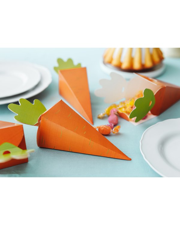 Boxes Carrots, mix, 7.5x26.5x7.5cm (1 pkt / 6 pc.)