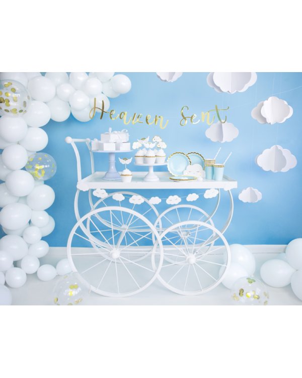 Boxes - Cloud, white, 8x7.5x4.5cm (1 pkt / 10 pc.)