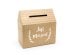 Wedding card box - Just Married, kraft, 30x30.5x16.5cm