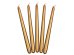 Taper candles, metallic, gold, 29cm (1 pkt / 10 pc.)