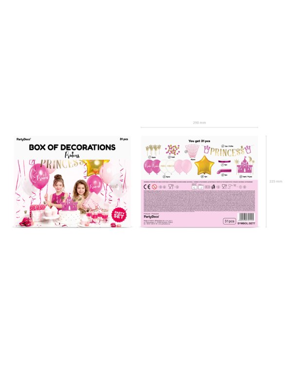 Party decorations set - Princess