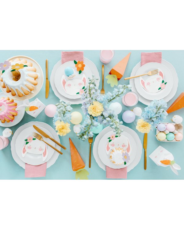 Eggs candles 6 pcs, mix, 7 cm (1 pkt / 6 pc.)