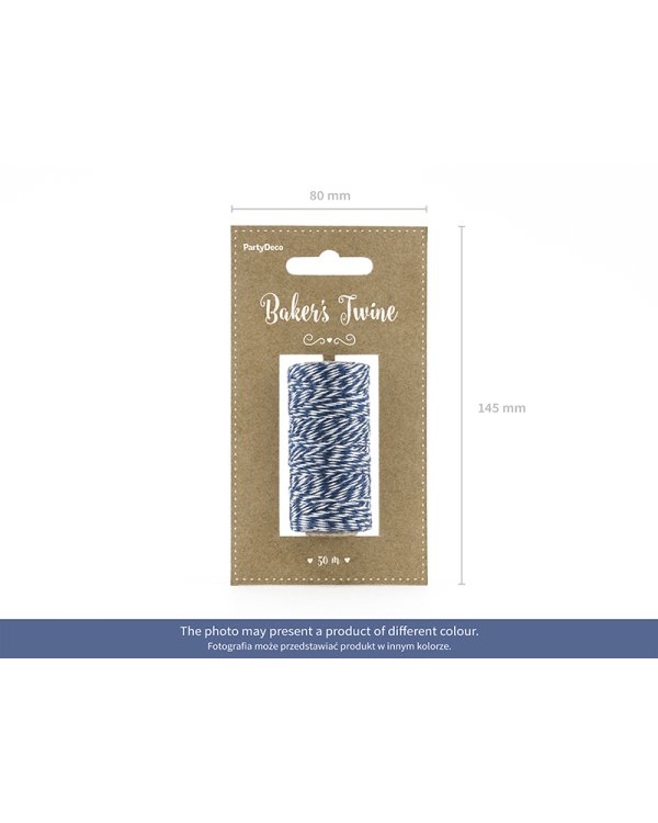Baker's Twine, black, 50m (1 pc. / 50 lm)