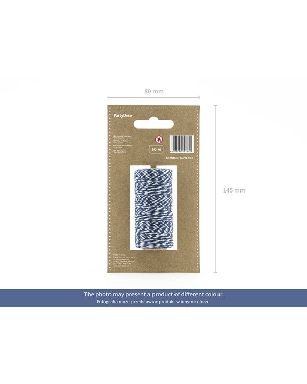 Baker's Twine, black, 50m (1 pc. / 50 lm)