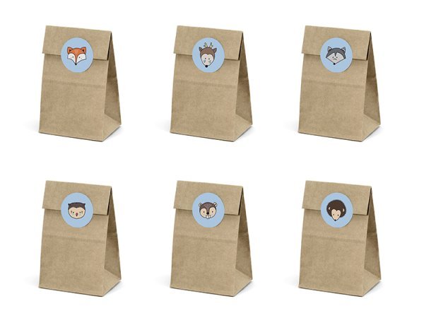 Treat bags Woodland (1 pkt / 6 pc.)