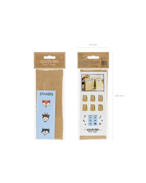 Treat bags Woodland (1 pkt / 6 pc.)