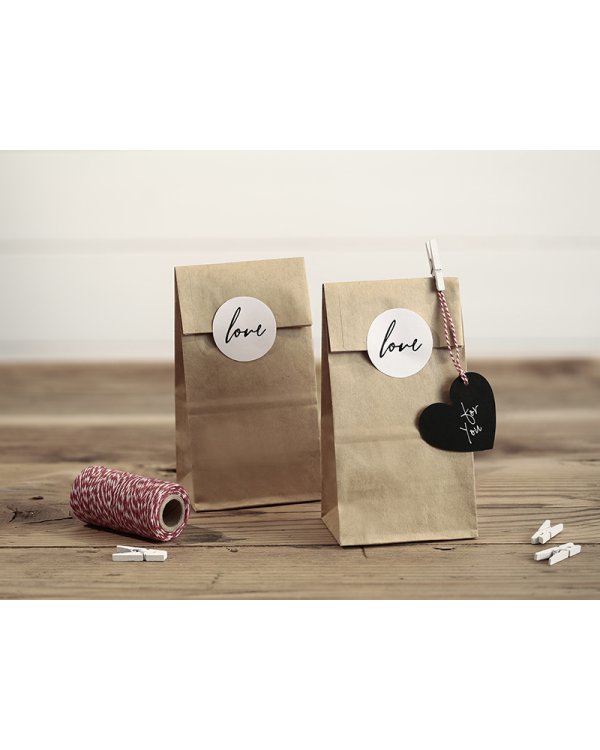 Treat bags, kraft (1 pkt / 6 pc.)