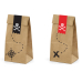 Treat bags Pirates Part, kraft, 8x18x6cm (1 pkt / 6 pc.)