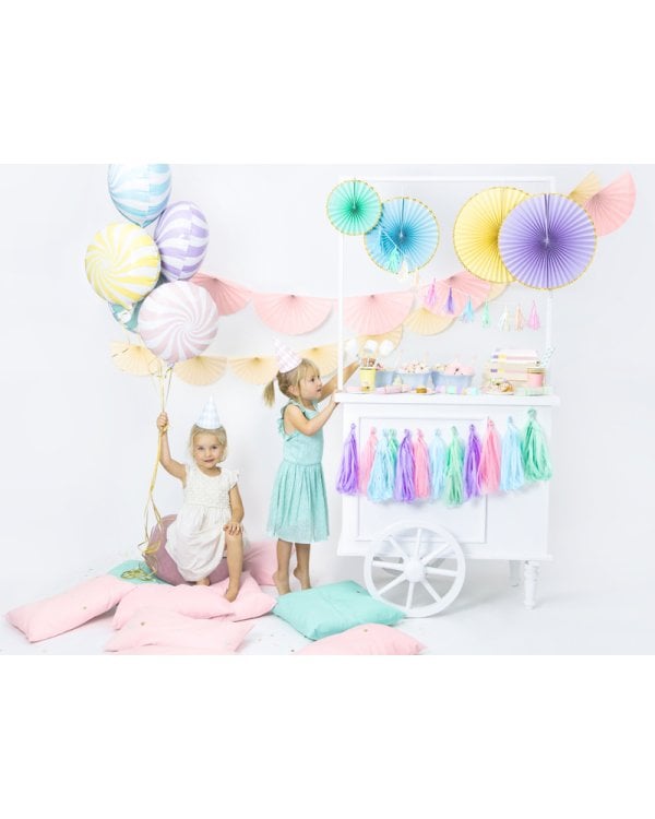 Treat bags Yummy, light pink, 13x14cm (1 pkt / 6 pc.)