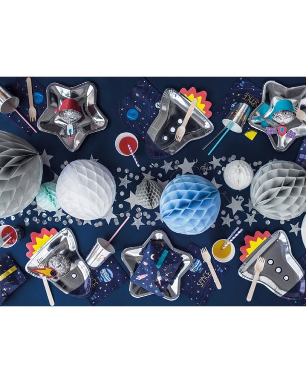 Treat bags Space, 13x14cm (1 pkt / 6 pc.)