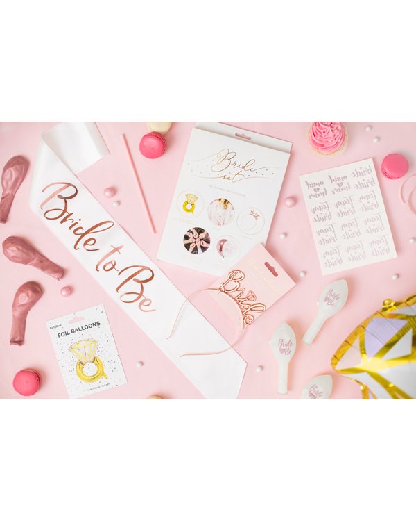 Wedding party box Bride To Be, mix (1 pkt / 23 pc.)