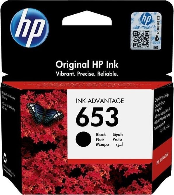 HP 653 Струйный Картридж 6ml