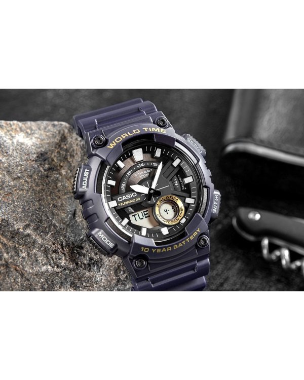 CASIO AEQ-110W-2AVDF Мужские часы