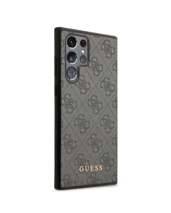 Guess 4G Case Защитный чехол для Samsung Galaxy S24 Ultra / чёрный