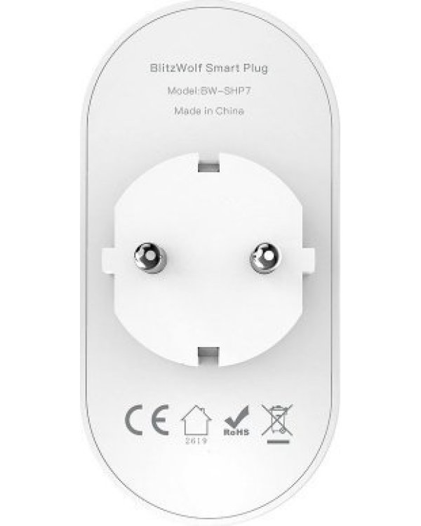 Blitzwolf BW-SHP7 Smart Socket Умная розетка 3,8kW / Google Home / IFTTT