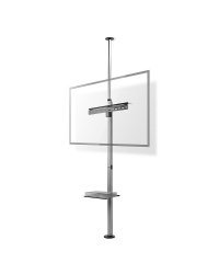 Nedis TVSM5750BK Профессиональное ТВ крепление от пола до потолка для ТВ 37-70"