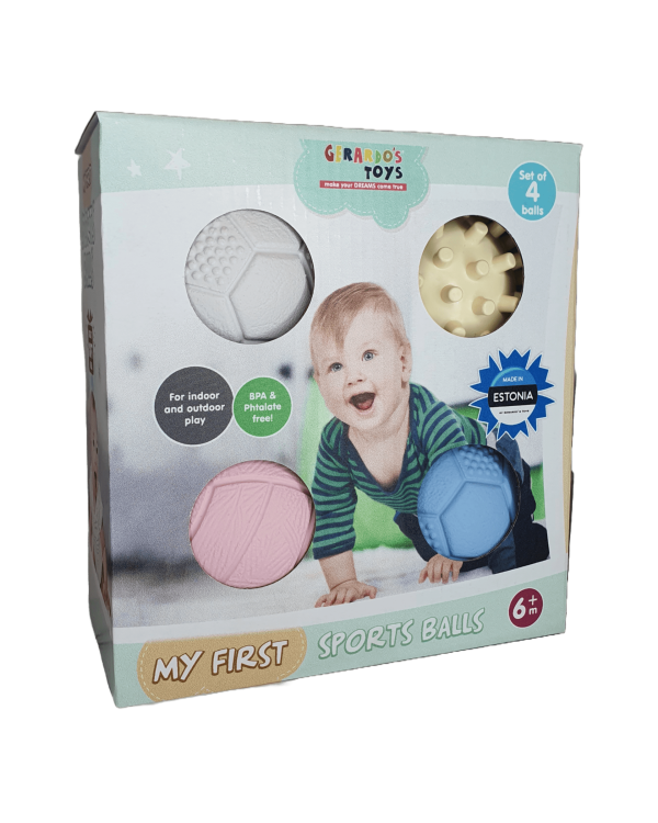 Gerardo's GT7710 Игрушечные мячики для детей 4 шт.