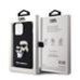Karl Lagerfeld 3D Rubber Karl and Choupette Case Защитный чехол для iPhone 14 Pro Max / чёрный