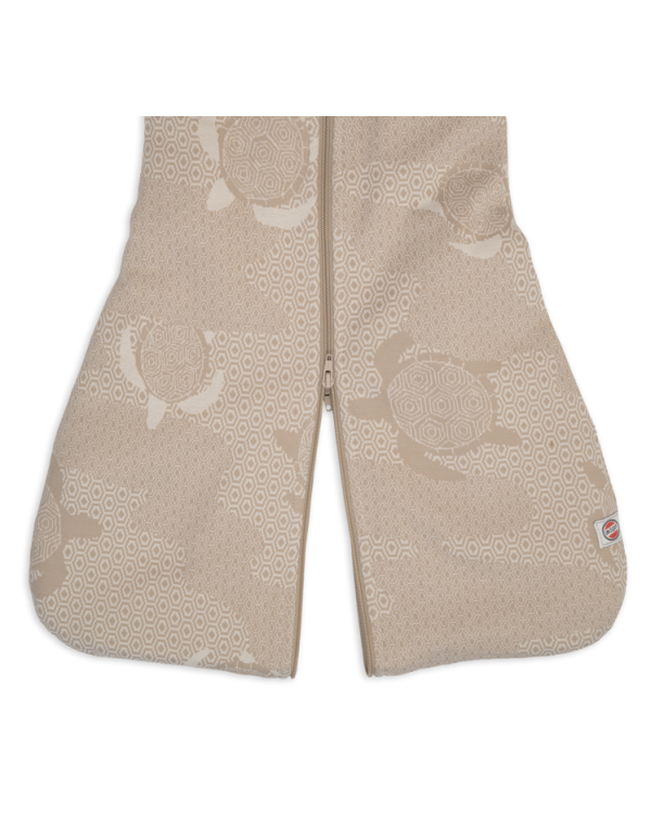 Lodger Hopper Matcha Turtle Спальный мешок со съемными рукавами 50/62 / кремовый цвет