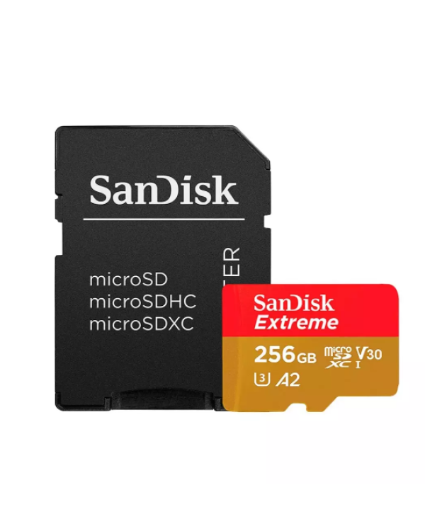 SanDisk Extreme PLUS Карта памяти SDXC / 256 ГБ