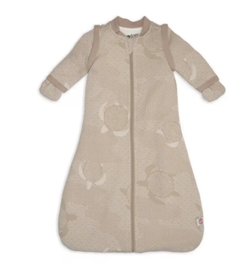 Lodger Hopper Matcha Turtle Спальный мешок со съемными рукавами 68/80 / коричневый