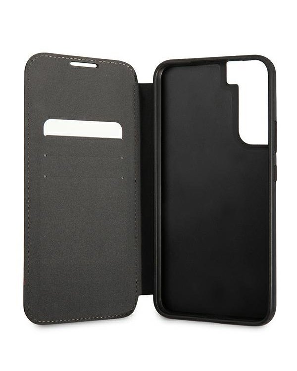 BMW BMBKS22MPUCARTCBK Чехол-Книжка для Samsung Galaxy S22+