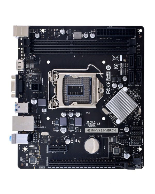 BIOSTAR H81MHV3 3.0 Материнская плата mATX / Intel H81 / LGA1150