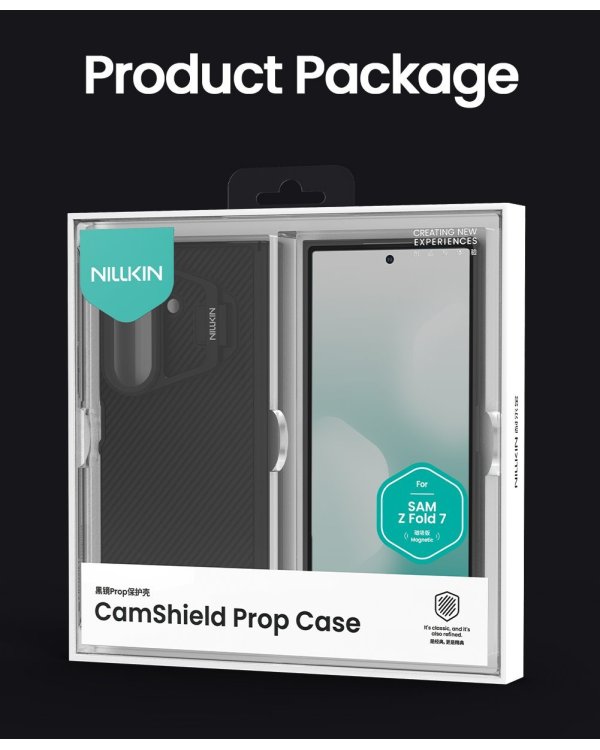 Nillkin CamShield Prop Magnetic (Transparent Lens) Case Чехол для Samsung Galaxy Z Fold 7