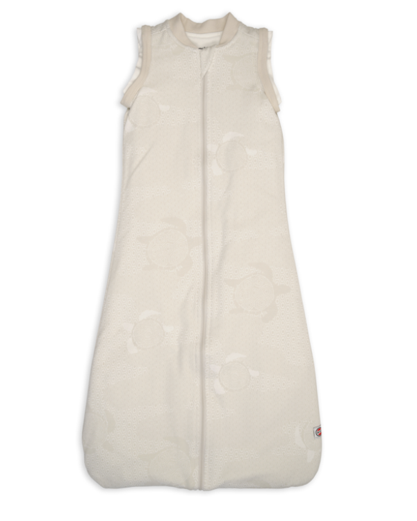 Lodger Hopper Matcha Turtle Спальный мешок со съемными рукавами 50/62 / кремовый цвет