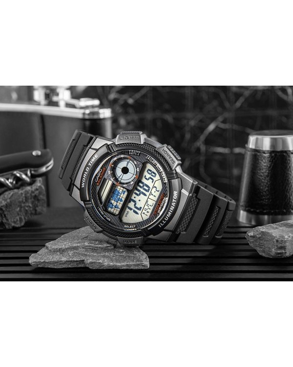 CASIO AE-1000W-1BVDF Мужские часы